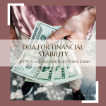 Dua for Financial Stability